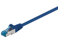 Goobay 94130 hálózati kábel Kék 0,25 M Cat6a S/FTP (S-STP)