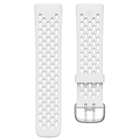 Fitbit Charge 5, Sport Band Frost White (S) Bianco Silicone
