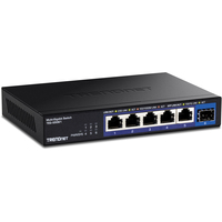 Trendnet TEG-S5061 switch di rete Non gestito 2.5G Ethernet (100/1000/2500) Nero