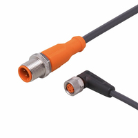 ifm electronic EVC229 cable de transmisión Negro, Naranja 5 m M12