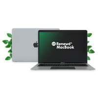 Renewd MacBook Air Intel® Core™ i5 Portátil 33,8 cm (13.3") 8 GB LPDDR3-SDRAM 256 GB SSD Wi-Fi 5 (802.11ac) macOS Mojave Plata