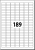 Sigel LA202 öntapadós címke Lekerekített téglalap Eltávolítható Fehér 4725 dB