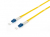 Digital Data Communications 254438 száloptikás kábel 20 M LC OS2 Kék, Fehér, Sárga