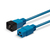 Lindy 30120 cable de transmisión Azul 1 m C19 acoplador C20 acoplador