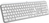 Logitech MX Keys S teclado RF Wireless + Bluetooth QWERTY Italiano Aluminio, Blanco