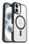 OtterBox React Series pour MagSafe pour Apple iPhone 16, Black Crystal