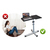 Techly Universal Adjustable Trolley for Notebook Projector, Black
