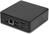 eSTUFF GLB232002 laptop dock & poortreplicator Bedraad USB 3.2 Gen 1 (3.1 Gen 1) Type-C Zwart