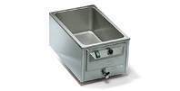 RIEBER Tisch-Bain-Marie 115 1x1/1 m. Ablasshahn Tisch-Bain-Marie