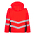 Safety Damen Winterjacke - XL - Rot/Schwarz - Rot/Schwarz | XL: Detailansicht 3