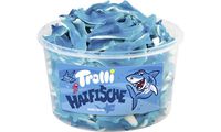 Trolli Fruchtgummi HAIFISCHE, 150er Runddose (9540386)