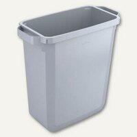 Durable Abfallbehälter DURABIN 60 L, rechteckig, lebensmittelecht, grau