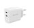 Nevox 45W DUAL - USB - C Power Delivery (PD) Ladegerät GaN, Weiss