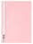 Durable Clear View Project Folder Document Report File | 25 Pack | A4 Light Pink