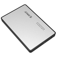 Orico Behuizing voor 2,5'' SATA HDD/SSD - USB 3.2 Gen 1 - Zilver