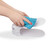 Relaxdays 8er Set Schuhstapler verstellbar, Schuhorganizer für hohe & flache Schuhe, rutschfest, H: 11,5 - 20 cm, weiß
