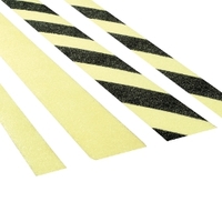 SafetyWalk Antirutschstreifen, Selbstklebend, 80 x 3 cm, R13 ALU 0.2 mm, langnachleuchtend