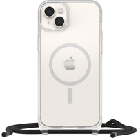 OtterBox React Necklace Case MagSafe Apple iPhone 14 Plus - Transparent - ProPack (ohne Verpackung - nachhaltig) - Schutzhülle mit Kette/Umhängeband