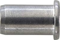 Nitonakrętki aluminiowe, łeb płasko-okrągły M4x6x11mm GESIPA