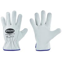 Stronghand STD. SILVERSTONE Handschuhe, Büffel-Nappa-Leder, Natur, Gr. 10