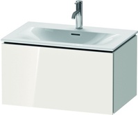 DURAVIT LC613602222 Waschtischunterbau L-CUBE 400 x 720 x 481 mm weiß hochglanz