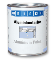 WEICON Aluminiumfarbe, 375ml Korrosionsschutz f. alle Metalloberfl. (15002375)