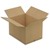 Paquet de 5 caisses américaines en carton brun double cannelure - Dim. : L78 x H40 x P58 cm