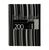 Pukka Pad Jotta A4 Wirebound Polypropylene Cover Notebook Ruled 200 Page Stripe Design Black (Pack 3)