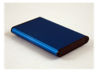 Aluminium Gehäuse, (L x B x H) 100 x 70 x 12 mm, blau, IP54, 1455A1002BU