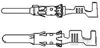 Stiftkontakt, 1,0-2,5 mm², AWG 17-13, Crimpanschluss, verzinnt, 929968-1