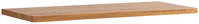 Massivholz-Tischplatte Torres rechteckig; 100x40x3 cm (LxBxH); eiche antik;