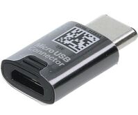 ASSY USB GENDER-TYPE C TO B(R)_USB CO,EE GH96-11381A, USB-C, USB-B, Black Invertieradapter