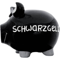 Spardose Schwein groß schwarz Schwarzgeld KCG 10028990