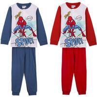 PIJAMA LARGO INTERLOCK SPIDERMAN DARK BLUE