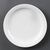 Olympia Whiteware Narrow Rimmed Plates in White - Porcelain - Pack of 12 - 202mm