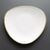 Olympia Kiln Triangular Plate in White - Porcelain - 280mm - Pack of 4