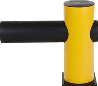 Endpfosten für Barriere Charlie H500xB619xD200 mm schwarz/gelb