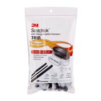 3M™ Scotchlok™ 316 IR Verbinder, feuchtigkeitsbeständig, Schwarz, 600 V, max. 0,5 - 1,5 mm²