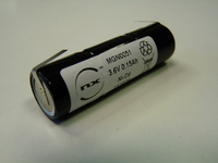 Pack(s) Batterie Nicd 3x 1/3AA NX 3S1P ST4 3.6V 150mAh T2