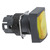 Frontelement für Leuchtdrucktaster ZB6, tastend, gelb, Ø 16 mm
