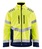 High Vis Winterjacke gelb/marineblau