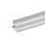 Alu Montageschiene 15 - für LED Strips bis 1.55cm Breite, zur Wand-und Deckenmontage, Länge 100cm
