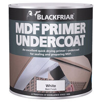 Blackfriar BF0380001D2 Quick Drying MDF Acrylic Primer Undercoat 1 litre