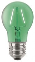 SUH LED-Allgebrauchsform Filament 38745 60x105mm E27 230V 2W 30Lm grün Ra80 360o