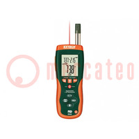 Thermohygrometer; Bereik contactl.temp.met: -50÷500°C; 30: 1