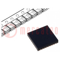 IC: microcontroller AVR; QFN32; 2,7÷5,5VDC; Ext.onderbrek: 3; AT90