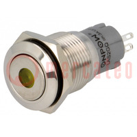 Switch: vandal resistant; Pos: 2; SPDT; 0.5A/220VAC; 1A/24VDC; IP67