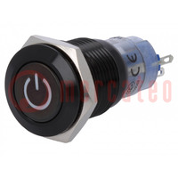 Switch: vandal resistant; Pos: 2; SPDT; 0.5A/220VAC; 1A/24VDC; IP40