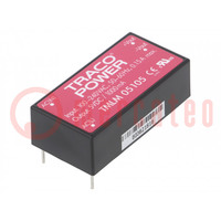 Converter: AC/DC; 5W; 90÷264VAC; Usup: 120÷370VDC; Uout: 5VDC; OUT: 1