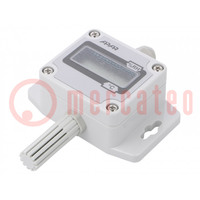 Usup: 12÷36VDC; Range: 0÷30ppm; 5÷50°C; 10÷95%RH; Temp: 5÷50°C